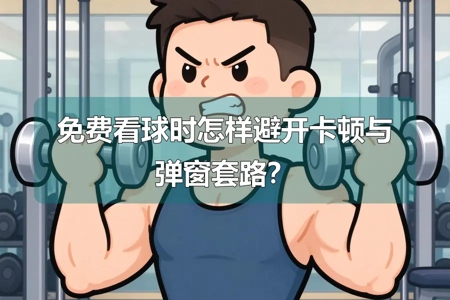 免费看球时怎样避开卡顿与弹窗套路?